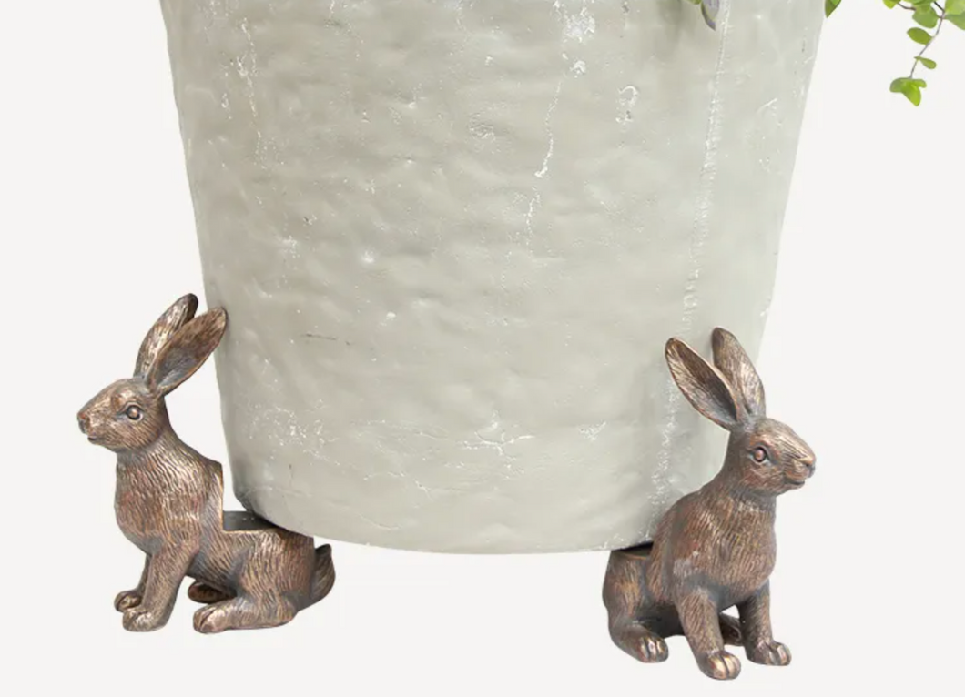 Hare Pot Stand (3pc)