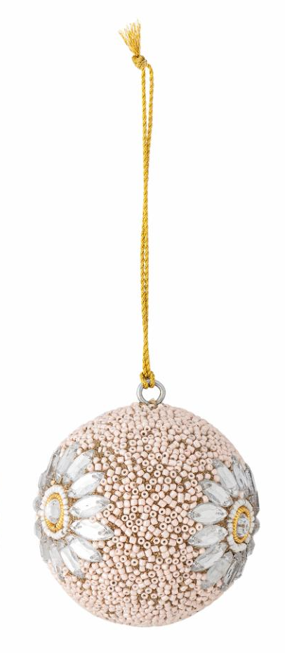 Eleanore Ornament, Rose, Glass