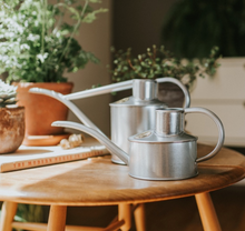 Load image into Gallery viewer, Haws Fazeley Flow Galvanised One Pint Watering Can