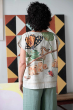 Load image into Gallery viewer, Eleanor Top in Insect Print