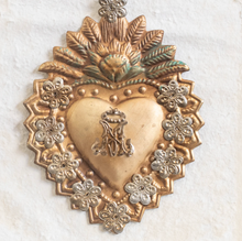 Load image into Gallery viewer, Milagro Brass Heart