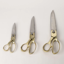 Load image into Gallery viewer, Brass Tailor Scissors