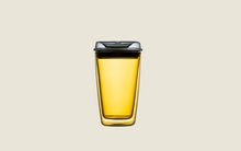 Load image into Gallery viewer, Cuddle Cup- Reusable Glass Coffee Cup