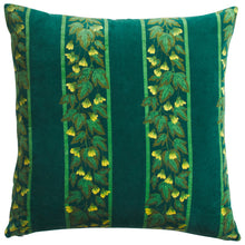 Load image into Gallery viewer, Sage x Clare Agata Velvet Cushion- Verdant