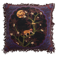 Load image into Gallery viewer, Sage x Clare Andrea Velvet Cushion - Ink