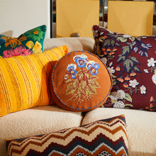Load image into Gallery viewer, Sage x Clare Helena Embroidered Cushion