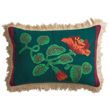 Load image into Gallery viewer, Sage x Clare Maria Embroidered Cushion
