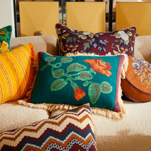Load image into Gallery viewer, Sage x Clare Maria Embroidered Cushion