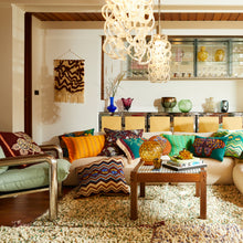 Load image into Gallery viewer, Sage x Clare Maria Embroidered Cushion