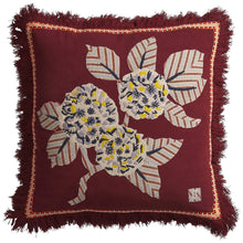 Load image into Gallery viewer, Sage x Clare Vivi Appliqué Cushion - Rosewood