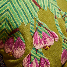 Load image into Gallery viewer, Sage x Clare Vivi Appliqué Cushion - Juniper