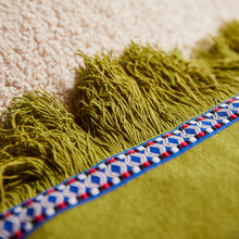 Load image into Gallery viewer, Sage x Clare Vivi Appliqué Cushion - Juniper