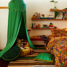 Load image into Gallery viewer, Sage x Clare Nicolette Woven Cushion - Spring Green