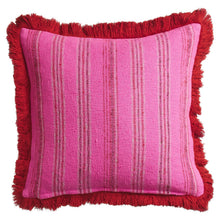 Load image into Gallery viewer, Sage x Clare Nicolette Woven Cushion - Pansy
