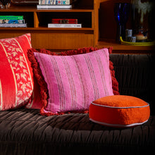 Load image into Gallery viewer, Sage x Clare Nicolette Woven Cushion - Pansy