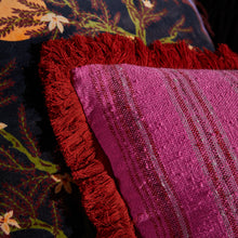 Load image into Gallery viewer, Sage x Clare Nicolette Woven Cushion - Pansy