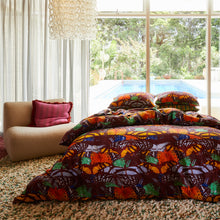 Load image into Gallery viewer, Sage x Clare Nicolette Woven Cushion - Pansy