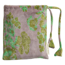 Load image into Gallery viewer, Sage x Clare Hazel Velvet Pillowcase - Mink Grey