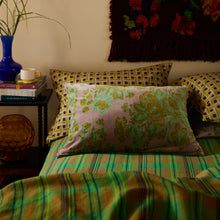 Load image into Gallery viewer, Sage x Clare Hazel Velvet Pillowcase - Mink Grey
