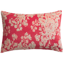 Load image into Gallery viewer, Hazel Velvet Pillowcase - Vermillion