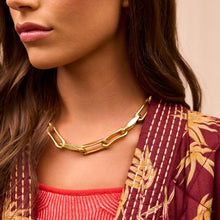 Load image into Gallery viewer, Sage x Clare Aneta Quilted Cotton Robe - Rosewood