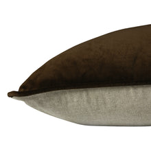 Load image into Gallery viewer, Classic Velvet Cushion Walnut