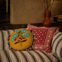 Load image into Gallery viewer, Sage x Clare Layla Embroidered Cushion