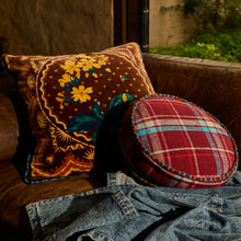 Load image into Gallery viewer, Sage x Clare Marnie Velvet Cushion - Umber