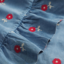 Load image into Gallery viewer, Sage x Clare Anneliese Ruffle Pillowcase - Poppy