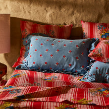 Load image into Gallery viewer, Sage x Clare Anneliese Ruffle Pillowcase - Poppy