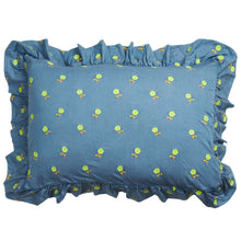 Load image into Gallery viewer, Sage x Clare Anneliese Ruffle Pillowcase - Peridot