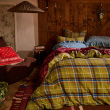 Load image into Gallery viewer, Sage x Clare Anneliese Ruffle Pillowcase - Peridot
