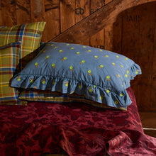 Load image into Gallery viewer, Sage x Clare Anneliese Ruffle Pillowcase - Peridot