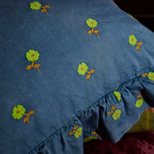 Load image into Gallery viewer, Sage x Clare Anneliese Ruffle Pillowcase - Peridot