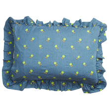 Load image into Gallery viewer, Sage x Clare Anneliese Ruffle Pillowcase - Peridot