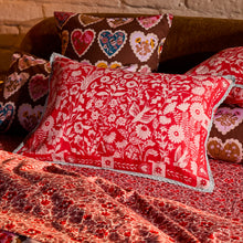 Load image into Gallery viewer, Sage x Clare Indiana Linen Pillowcase Set - Poppy
