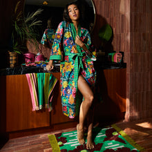 Load image into Gallery viewer, Sage x Clare Ines Cotton Robe