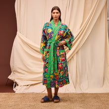 Load image into Gallery viewer, Sage x Clare Ines Cotton Robe
