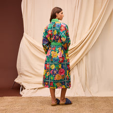 Load image into Gallery viewer, Sage x Clare Ines Cotton Robe