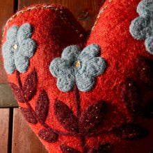 Load image into Gallery viewer, Sadie Felt Heart Door Decoration