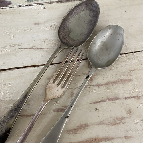 Vintage silver cutlery