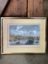 Load image into Gallery viewer, Vintage Pekin and Canton Prints in Vintage Gold Metal Frame