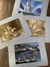 Load image into Gallery viewer, Collection of 4 Vintage Dufex Prints Nautical Themed