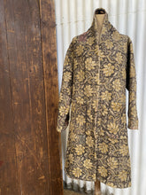 Load image into Gallery viewer, Bagru Kantha Reversible Long Jacket #2