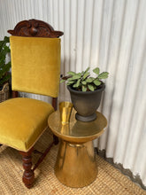 Load image into Gallery viewer, Gold Velvet Occasional Chair