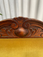 Load image into Gallery viewer, Gold Velvet Occasional Chair