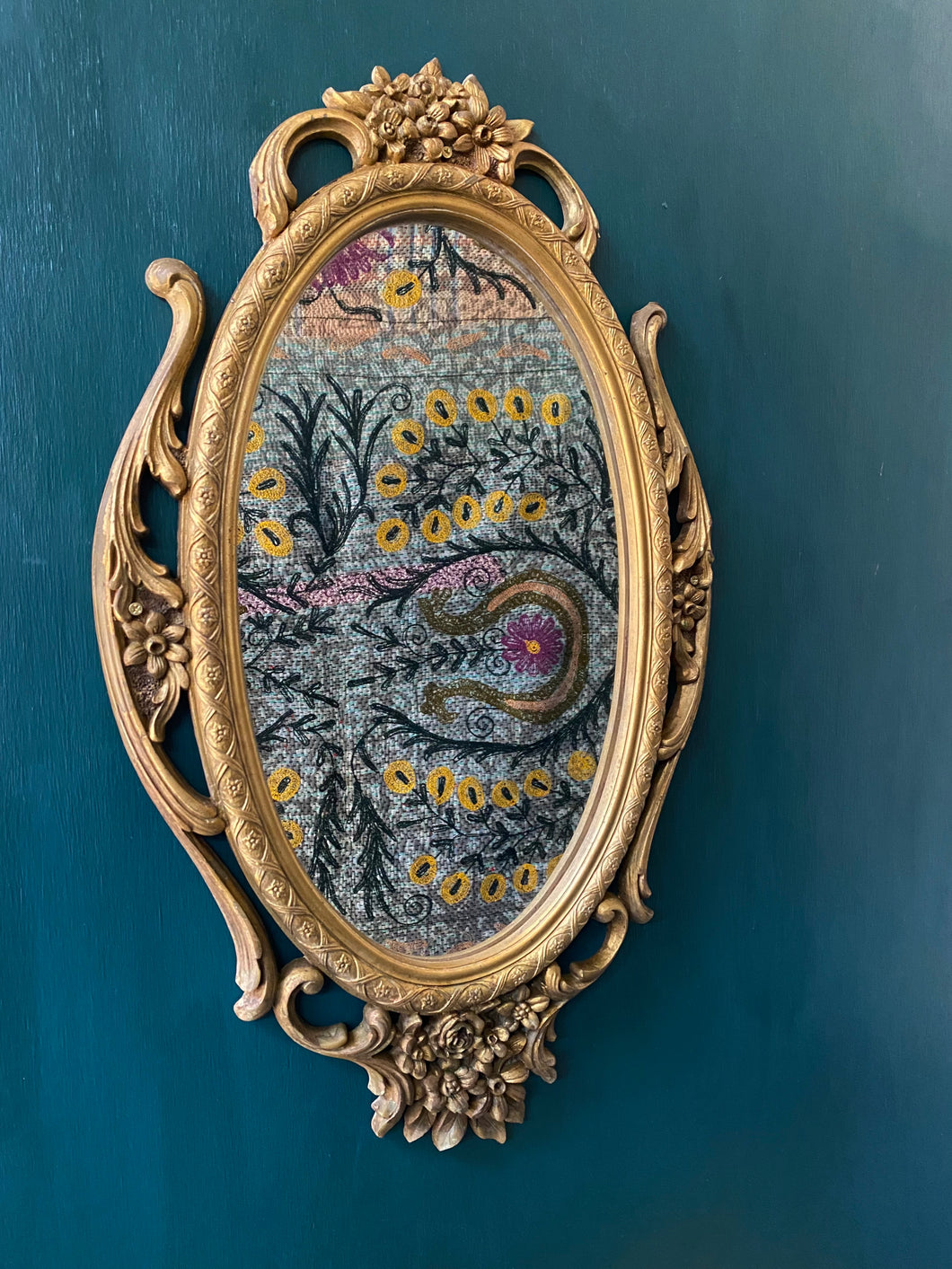 Small Imperfect Vintage Mirror