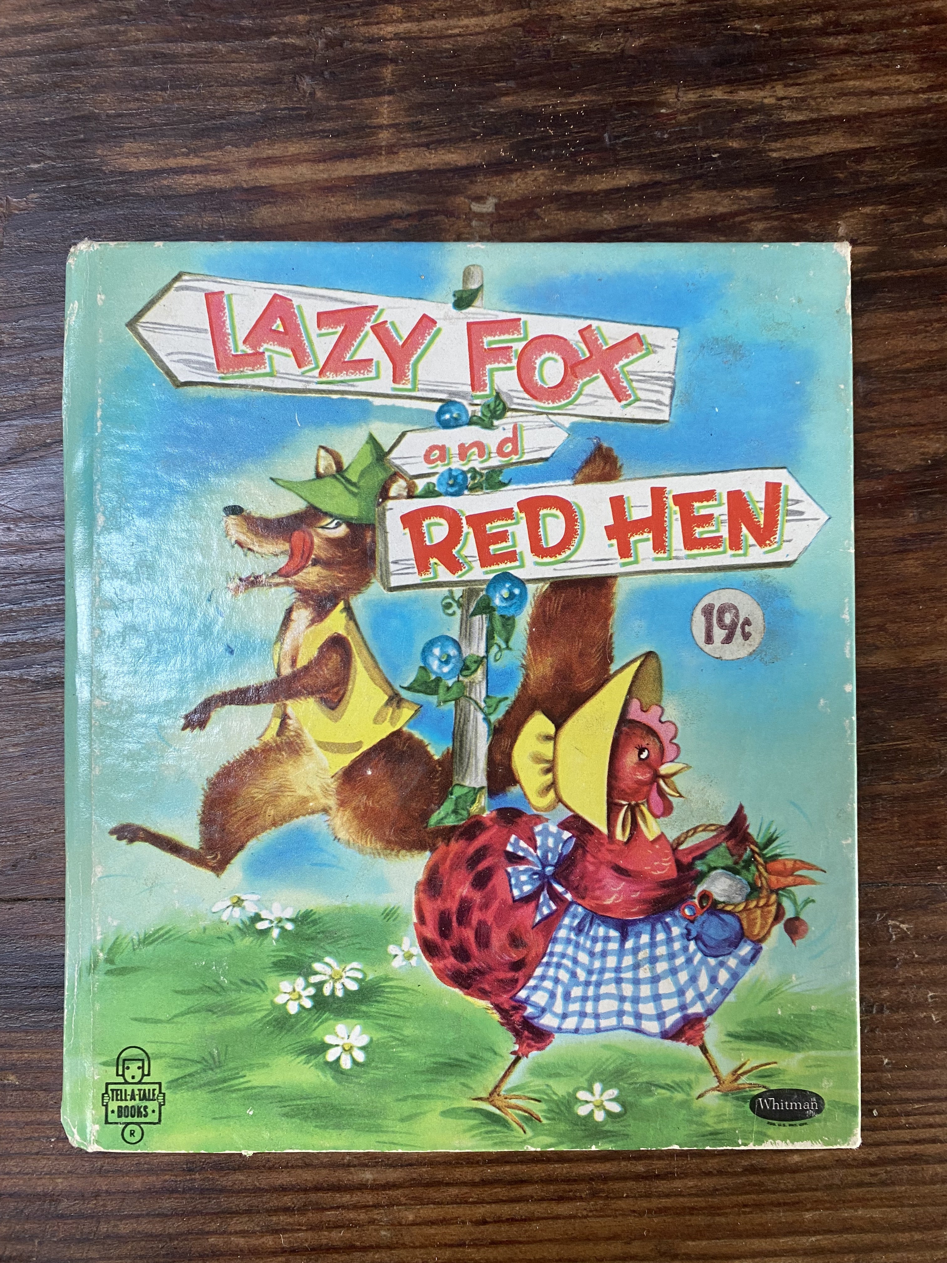 Vintage Story Book: Lazy Fox and Red Hen – HensTeethTrading