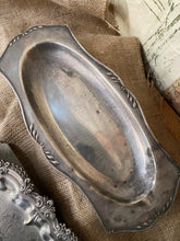 Load image into Gallery viewer, Vintage Silver Plated Petite Serving Plates