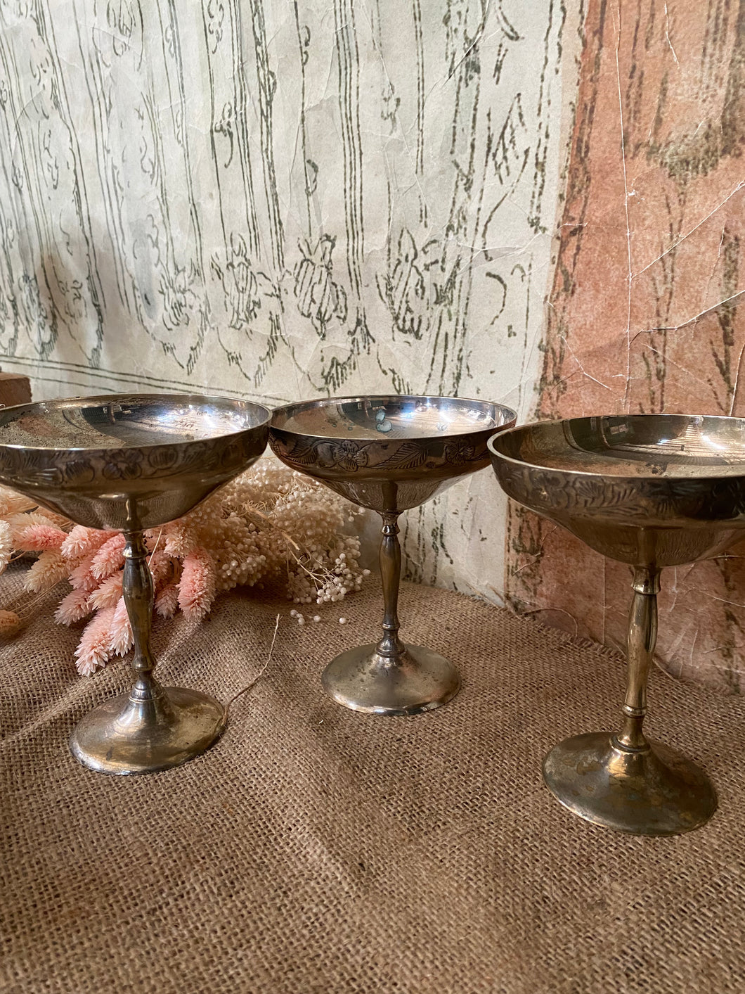 Vintage Silver Plated Drinking Vessels